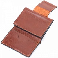 Кожаный мужской кошелек ручной работы GRANDE PELLE 11662 
