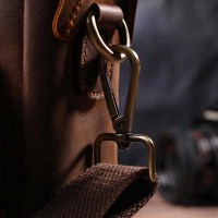 Мужская кожаная сумка через плечо Vintage 21295