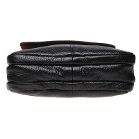 Мужская чёрная кожаная сумка Keizer K1B065-black