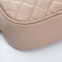 Женский молодежный кожаный клатч ALEX RAI 60065 beige