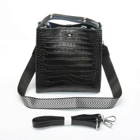 Женская кожаная сумка через плечо ALEX RAI 9701 black