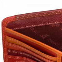 Женский кожаный кошелек Visconti RB97 Red Multi