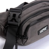 Мужская сумка на пояс Lanpad 61056 grey