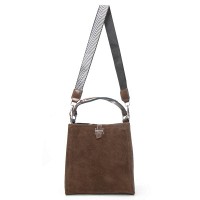 Женская замшевая сумка ALEX RAI 9701-1 khaki