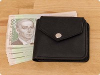 Мужское кожаное портмоне BlankNote 4.2 графит