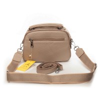 Женская кожаная сумка ALEX RAI 99125 khaki