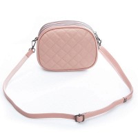 Женский молодежный кожаный клатч ALEX RAI 60065 pink