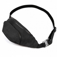 Мужская кожаная сумка бананка, сумка напоясная TARWA RA-30351-3md