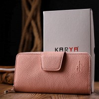 Женский кошелёк из кожи KARYA 21158 