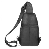 Мужской кожаный рюкзак на одно плечо JD4013A John McDee