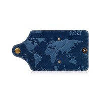 Картхолдер из кожи HiArt CH-03 Shabby Lagoon 7 wonders of the world