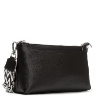Женский молодежный кожаный клатч ALEX RAI 3092-1 black