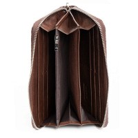Женский лаковый кожаный кошелек PE DR. BOND PEW38 brown