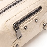 Женский молодежный кожаный клатч ALEX RAI 60072 white