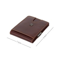Мужской зажим для купюр из кожи Visconti VSL57 (Brown Monza)