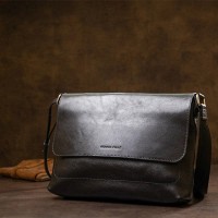 Мужская кожаная сумка через плечо Grande Pelle 11429