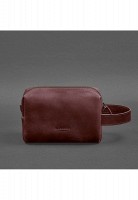 Женская кожаная косметичка-несессер 5.0 Бордовый Crazy Horse BN-CB-5-VIN-KR