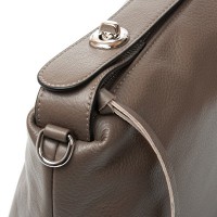 Женская кожаная сумка классическая ALEX RAI 91377 khaki