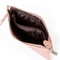 Молодежный клатч из кожи ALEX RAI 8801-2 pink
