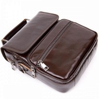 Мужская кожаная сумка через плечо Vintage 20412 