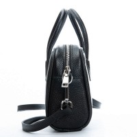 Женский молодежный кожаный клатч ALEX RAI 39059-1 black