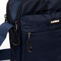 Мужская сумка через плечо Lanpad 7669 blue