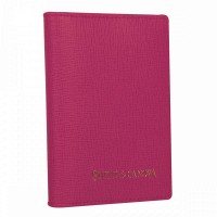 Кожаный картхолдер Smith and Canova 28644 Amelia (Pink)