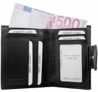Кожаный кошелек LINDENMANN FARE91104-010