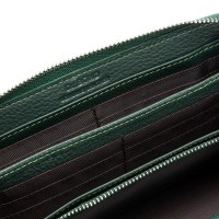 Женский кожаный кошелек Bright DR. BOND W201 green