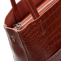 Женская кожаная сумка через плечо ALEX RAI 9384-1 camel