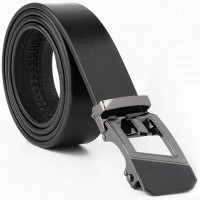 Мужской кожаный ремень автомат Vintage 20322