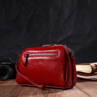 Женская кожаная сумка через плечо Vintage 22125 