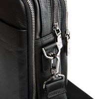 Мужская кожаная сумка через плечо BRETTON 5015-4 black