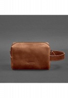 Кожаная косметичка-несессер 5.0 Светло-коричневый Crazy Horse BN-CB-5-K-KR