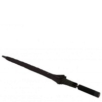 Зонт-трость механический Knirps U.900 Neon Black Kn96 2900 8395