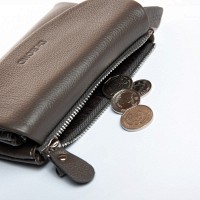Женский кожаный кошелек Bright DR. BOND WS-239 gray