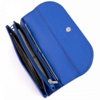 Женский кожаный клатч ST Leather 19319 Синий