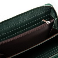 Женский кожаный кошелек Bright DR. BOND W39 green