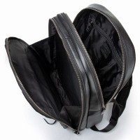 Мужской рюкзак кожаный BRETTON 1650-9 black
