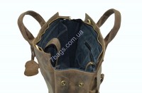 Мужская кожаная коричневая сумка-портфель TARWA rc-7107-1md