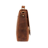 Мужской кожаный портфель Visconti Berlin 18716 oil tan