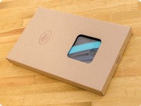 Тревел-кейс женский кожаный ручной работы кожи BlankNote 1.0 орех-тиффани