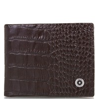 Кожаный мужской кошелек с зажимом для купюр Karya SHI0945-10KR