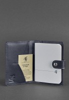  Обложка для паспорта BlankNote 3.0 темно-синяя bn-op-3-navy-blue