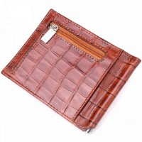 Мужской кожаный зажим для купюр KARYA 21418 