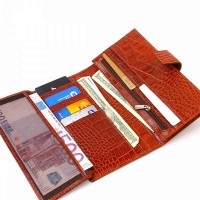 Женский кожаный кошелек CANPELLINI 21719