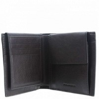 Кожаный кошелек Piquadro Black Square (B3) PU1241B3R_TM