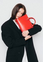 Женская кожаная  сумка Fancy красная TW-FENCY-RED-KSR
