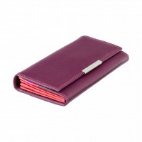 Женский кожаный кошелек Visconti r11 plum m