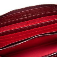 Женский кожаный кошелек Bright DR. BOND W201 wine red